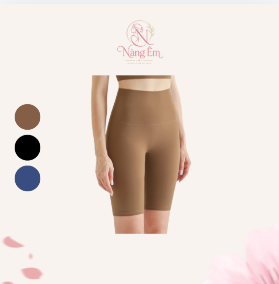 Quần tập legging lửng Nàng Êm AT101 - Ảnh 2