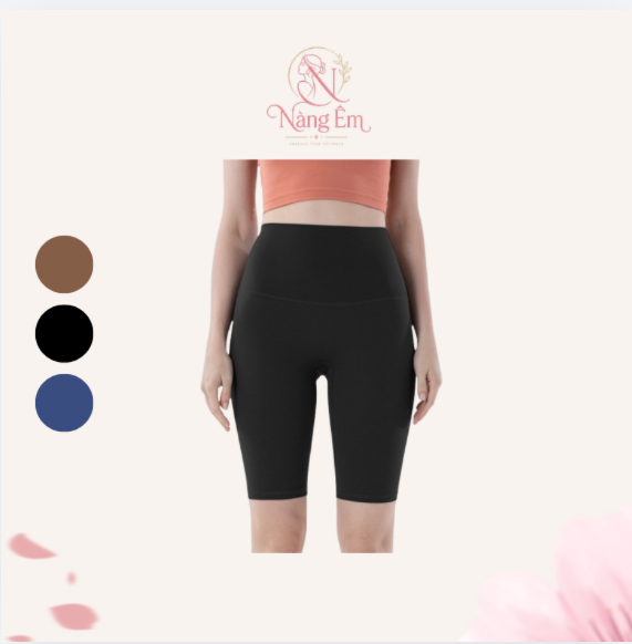 Quần tập legging lửng Nàng Êm AT101 - Ảnh 3