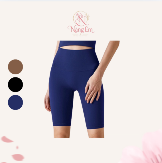Quần tập legging lửng Nàng Êm AT101 - Ảnh 4