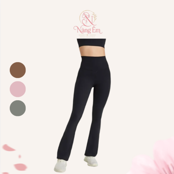 Quần Legging Tập Yoga Ổng Loe Nàng Êm AT201 - Ảnh 3