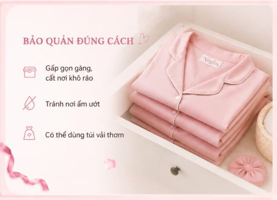 Bảo quản đồ mặc nhà đúng cách trong tủ quần áo giúp hạn chế ẩm mốc, giữ hương thơm dễ chịu và kéo dài tuổi thọ trang phục.