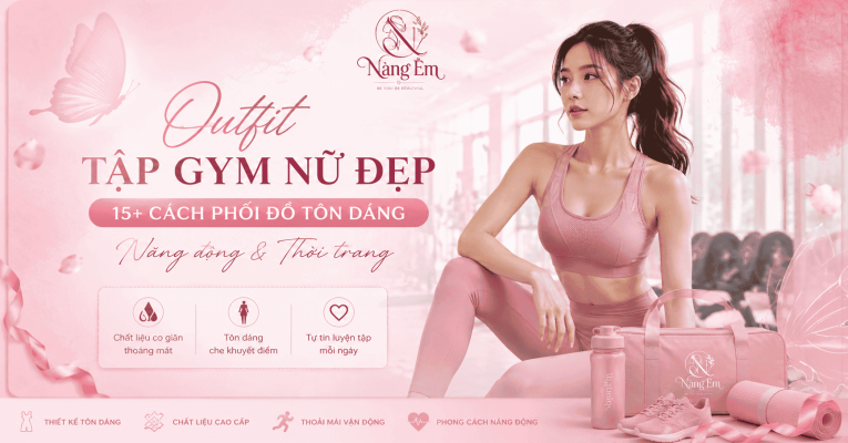 outfit tập gym nữ đẹp
