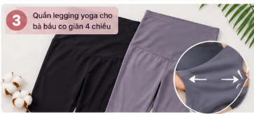 Quần legging co giãn 4 chiều