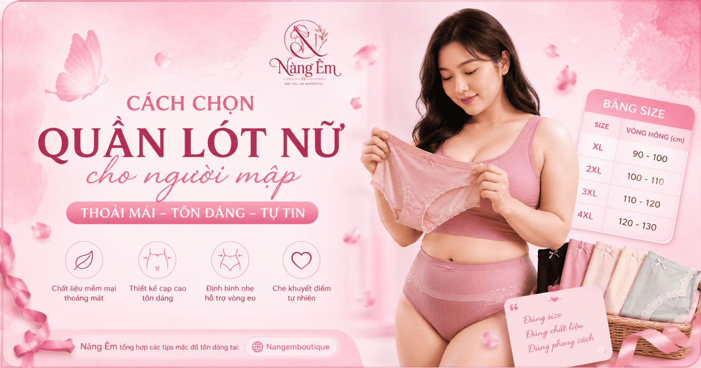 Quần lót cho người mập