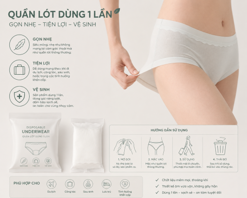 Quần lót dùng một lần
