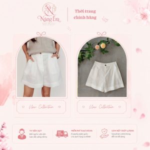 Quần short nữ đẹp linen