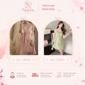 Váy Ngủ Lụa 2 Dây Cao Cấp Mềm Mịn, Thoáng Mát, Quyến Rũ