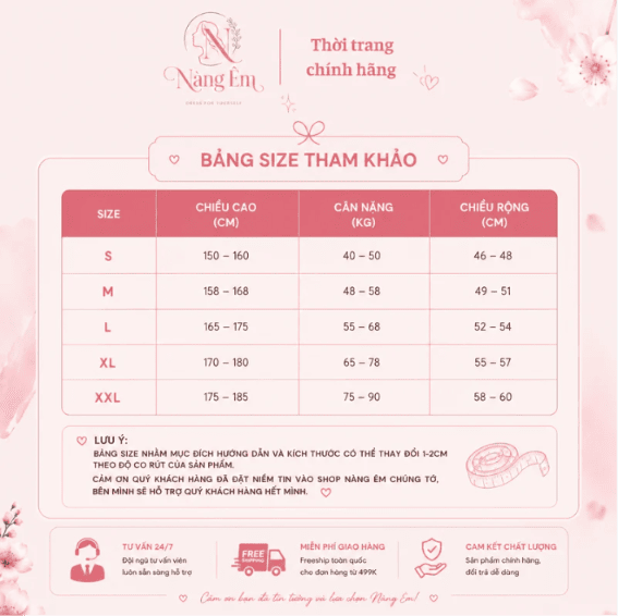 bang size