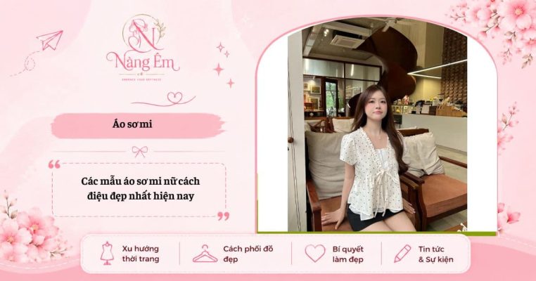 những kiểu áo sơ mi