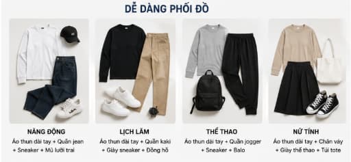 Tips phối đồ